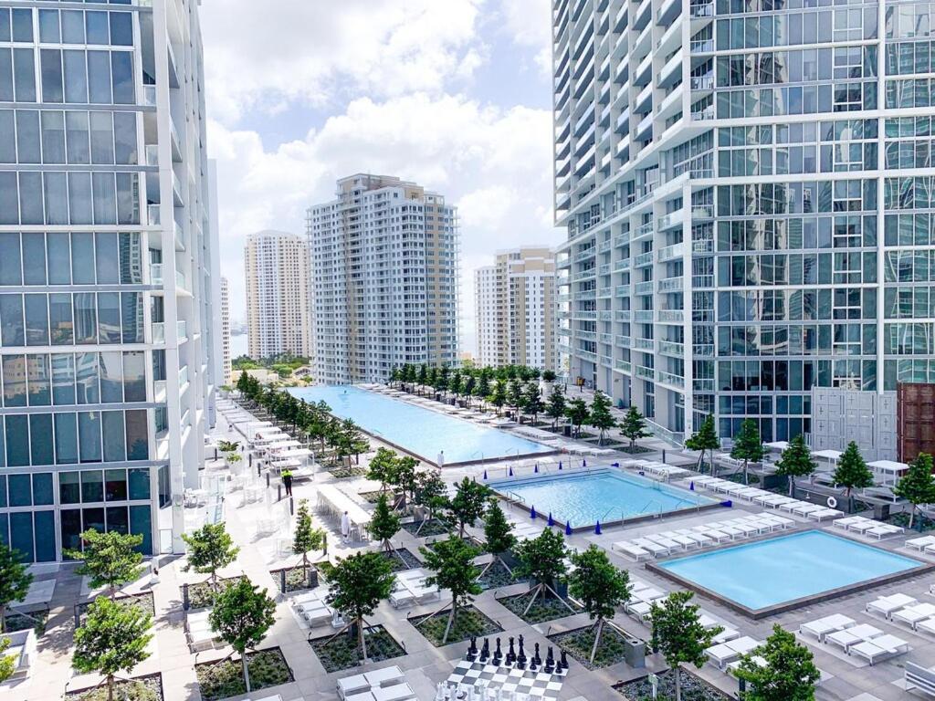 Luxury Waterfront In The Urban Oasis At Icon-brickell Free Appartamento Miami